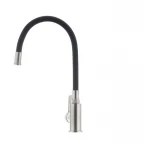 Смеситель для кухни с гибким силиконовым изливом Ibergrif M22119-2 (IB0063)
