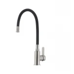 Смеситель для кухни с гибким силиконовым изливом Ibergrif M22119-2 (IB0063)