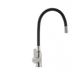 Смеситель для кухни с гибким силиконовым изливом Ibergrif M22119-2 (IB0063)