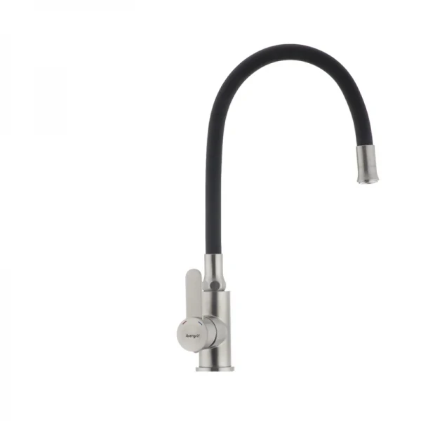 Смеситель для кухни с гибким силиконовым изливом Ibergrif M22119-2 (IB0063)