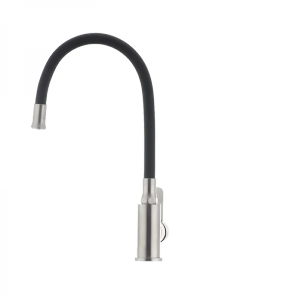 Смеситель для кухни с гибким силиконовым изливом Ibergrif M22119-2 (IB0063)