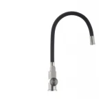 Смеситель для кухни с гибким силиконовым изливом Ibergrif M22119-2 (IB0063)