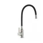 Смеситель для кухни с гибким силиконовым изливом Ibergrif M22119-2 (IB0063)