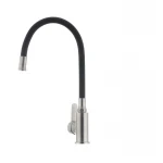 Смеситель для кухни с гибким силиконовым изливом Ibergrif M22119-2 (IB0063)