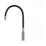 Смеситель для кухни с гибким силиконовым изливом Ibergrif M22119-2 (IB0063)