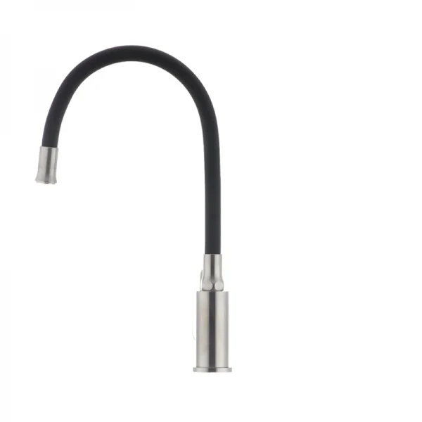Смеситель для кухни с гибким силиконовым изливом Ibergrif M22119-2 (IB0063)
