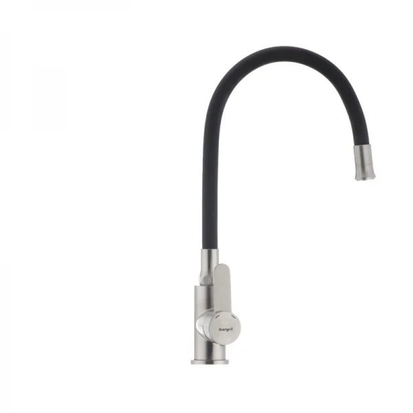 Смеситель для кухни с гибким силиконовым изливом Ibergrif M22119-2 (IB0063)