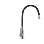 Смеситель для кухни с гибким силиконовым изливом Ibergrif M22119-2 (IB0063)