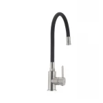 Смеситель для кухни с гибким силиконовым изливом Ibergrif M22119-2 (IB0063)