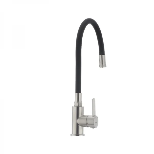 Смеситель для кухни с гибким силиконовым изливом Ibergrif M22119-2 (IB0063)