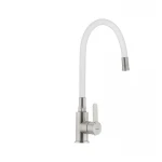 Смеситель для кухни с гибким силиконовым изливом Ibergrif M22119-3 (IB0064)