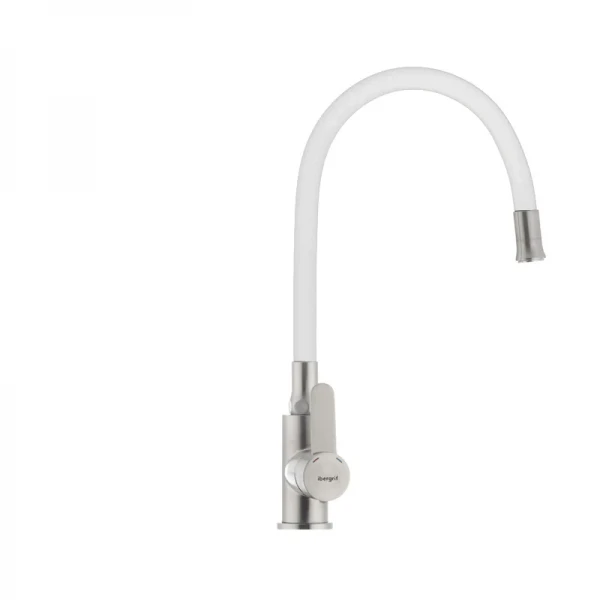 Смеситель для кухни с гибким силиконовым изливом Ibergrif M22119-3 (IB0064)