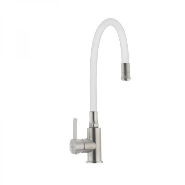 Смеситель для кухни с гибким силиконовым изливом Ibergrif M22119-3 (IB0064)