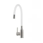 Смеситель для кухни с гибким силиконовым изливом Ibergrif M22119-3 (IB0064)