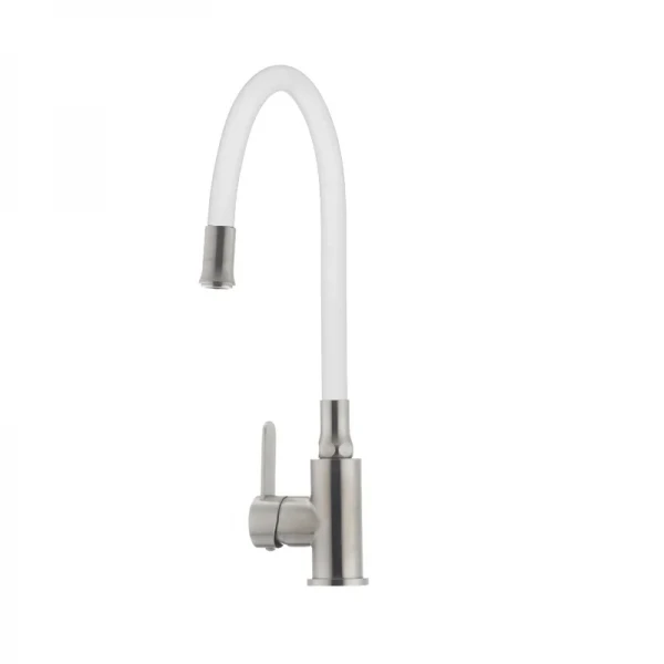 Смеситель для кухни с гибким силиконовым изливом Ibergrif M22119-3 (IB0064)