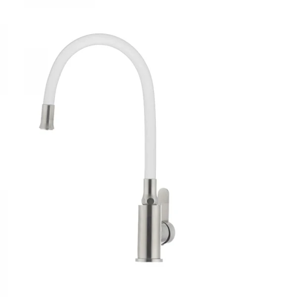 Смеситель для кухни с гибким силиконовым изливом Ibergrif M22119-3 (IB0064)