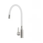 Смеситель для кухни с гибким силиконовым изливом Ibergrif M22119-3 (IB0064)