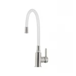 Смеситель для кухни с гибким силиконовым изливом Ibergrif M22119-3 (IB0064)