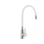 Смеситель для кухни с гибким силиконовым изливом Ibergrif M22119-3 (IB0064)