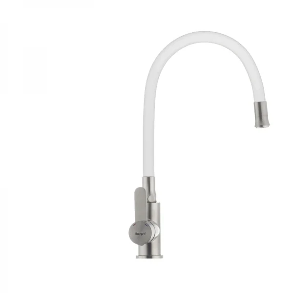 Смеситель для кухни с гибким силиконовым изливом Ibergrif M22119-3 (IB0064)