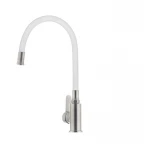 Смеситель для кухни с гибким силиконовым изливом Ibergrif M22119-3 (IB0064)