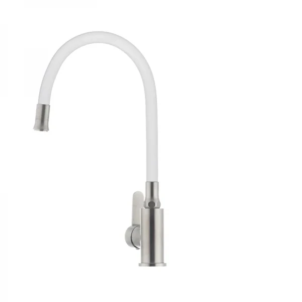 Смеситель для кухни с гибким силиконовым изливом Ibergrif M22119-3 (IB0064)