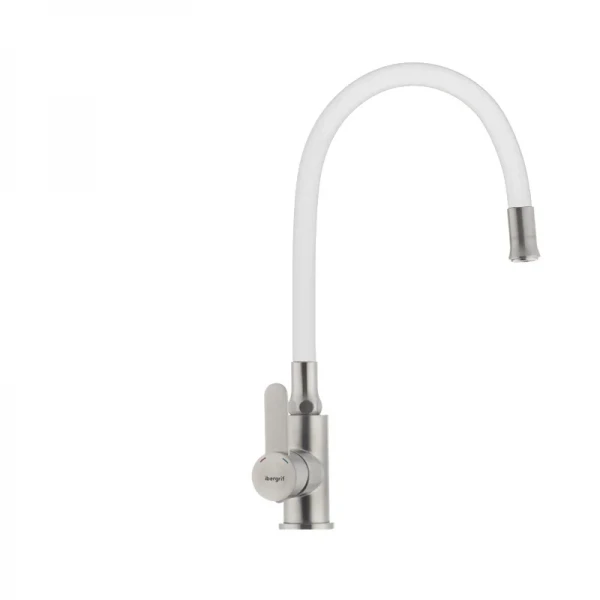 Смеситель для кухни с гибким силиконовым изливом Ibergrif M22119-3 (IB0064)