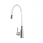 Смеситель для кухни с гибким силиконовым изливом Ibergrif M22119-3 (IB0064)