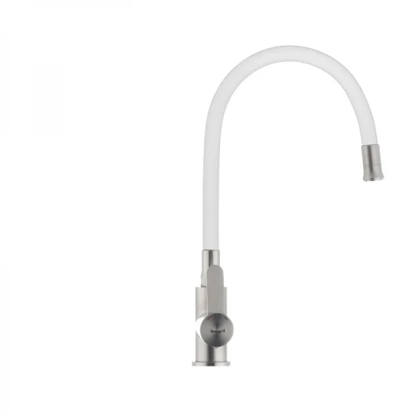 Смеситель для кухни с гибким силиконовым изливом Ibergrif M22119-3 (IB0064)