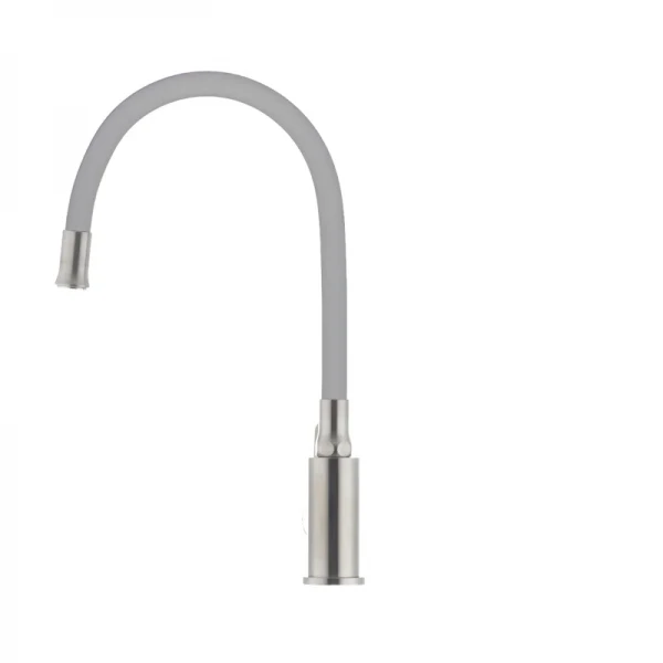 Смеситель для кухни с гибким силиконовым изливом Ibergrif M22119-9 (IB0065)