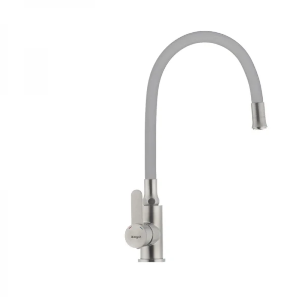 Смеситель для кухни с гибким силиконовым изливом Ibergrif M22119-9 (IB0065)