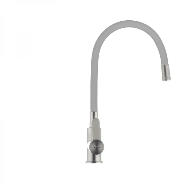 Смеситель для кухни с гибким силиконовым изливом Ibergrif M22119-9 (IB0065)