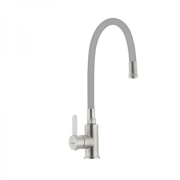 Смеситель для кухни с гибким силиконовым изливом Ibergrif M22119-9 (IB0065)