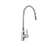 Смеситель для кухни с гибким силиконовым изливом Ibergrif M22119-9 (IB0065)