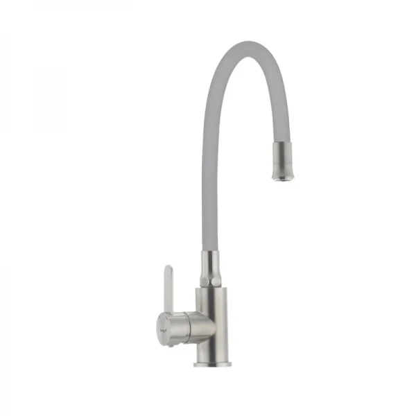 Смеситель для кухни с гибким силиконовым изливом Ibergrif M22119-9 (IB0065)