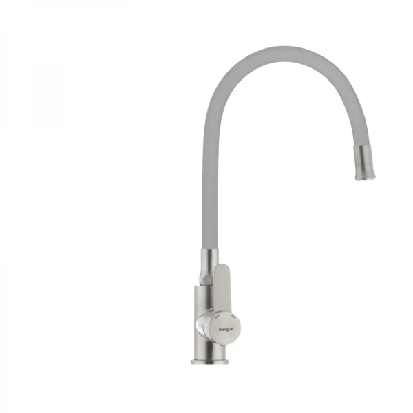 Смеситель для кухни с гибким силиконовым изливом Ibergrif M22119-9 (IB0065)