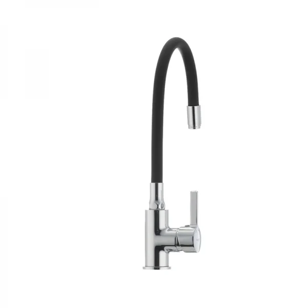 Смеситель для кухни с гибким силиконовым изливом Ibergrif M22112-2 (IB0068)