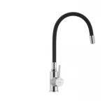 Смеситель для кухни с гибким силиконовым изливом Ibergrif M22112-2 (IB0068)