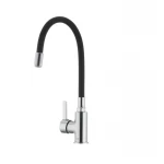 Смеситель для кухни с гибким силиконовым изливом Ibergrif M22112-2 (IB0068)