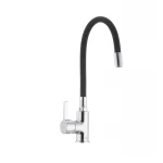 Смеситель для кухни с гибким силиконовым изливом Ibergrif M22112-2 (IB0068)