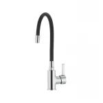 Смеситель для кухни с гибким силиконовым изливом Ibergrif M22112-2 (IB0068)