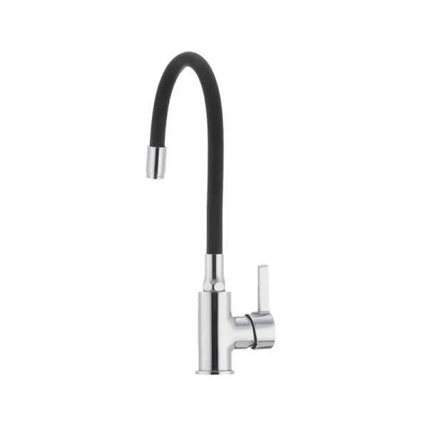 Смеситель для кухни с гибким силиконовым изливом Ibergrif M22112-2 (IB0068)