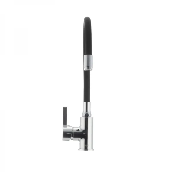 Смеситель для кухни с гибким силиконовым изливом Ibergrif M22112-2 (IB0068)