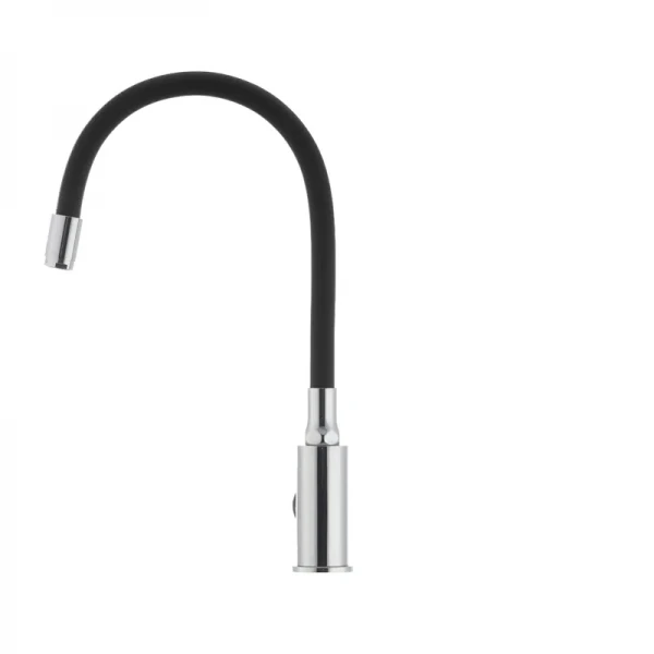 Смеситель для кухни с гибким силиконовым изливом Ibergrif M22112-2 (IB0068)