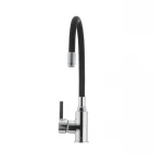 Смеситель для кухни с гибким силиконовым изливом Ibergrif M22112-2 (IB0068)