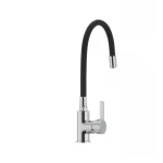 Смеситель для кухни с гибким силиконовым изливом Ibergrif M22112-2 (IB0068)