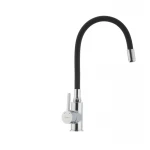 Смеситель для кухни с гибким силиконовым изливом Ibergrif M22112-2 (IB0068)