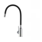 Смеситель для кухни с гибким силиконовым изливом Ibergrif M22112-2 (IB0068)