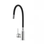 Смеситель для кухни с гибким силиконовым изливом Ibergrif M22112-2 (IB0068)