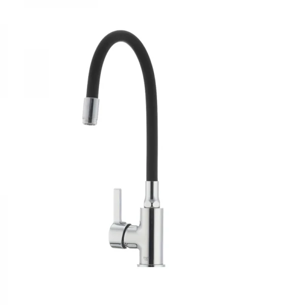 Смеситель для кухни с гибким силиконовым изливом Ibergrif M22112-2 (IB0068)